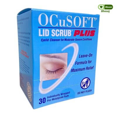 OCUSOFT LID SCRUB PLUS PAD สำหรับตาแห้ง