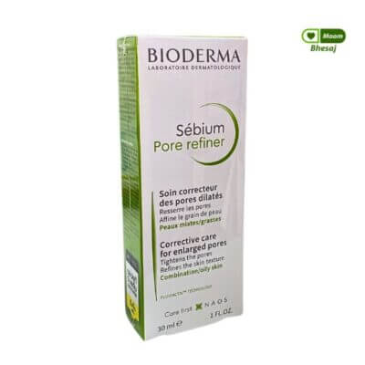 bioderma sebium pore refiner 30 ml. ครีมกระชับรูขุมขน