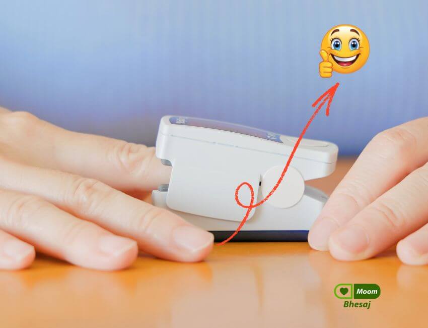 วิธีใช้เครื่องวัดออกซิเจนที่ปลายนิ้วให้ถูกต้อง