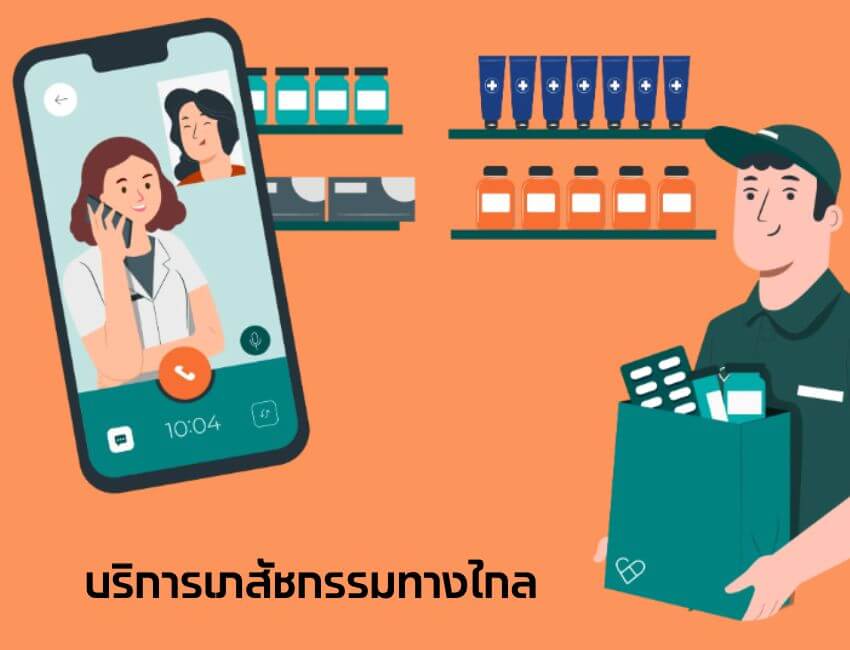 ปรึกษาซื้อยาออนไลน์ผ่าน Telepharmacy