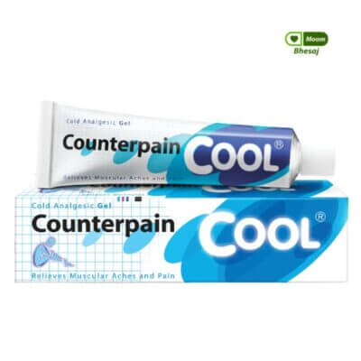 counterpain cool เจลสูตรเย็นบรรเทาอาการปวด ฟกช้ำ