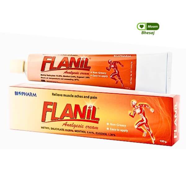 flanil cream ครีมบรรเทาปวดกล้ามเนื้อ